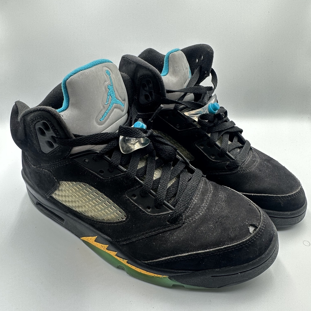 Jordan 5 Retro Mid Aqua Size 10 Decent Condition DD0587-047